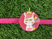 Load image into Gallery viewer, Unicorn | Handmade Magnetic Felt Rakhi
