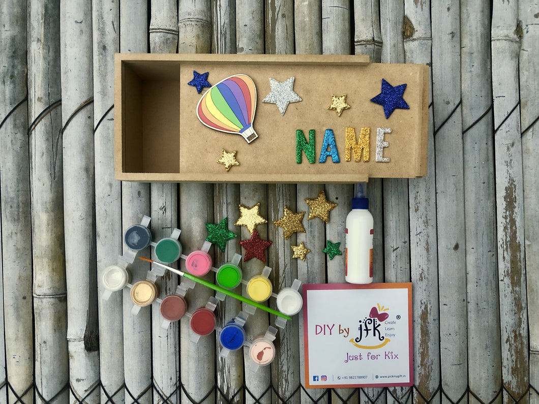 DIY Wooden Stationary Box Kit | Colour-it-Yourself